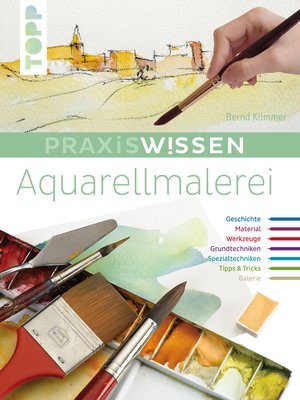cover image of Praxiswissen Aquarellmalerei